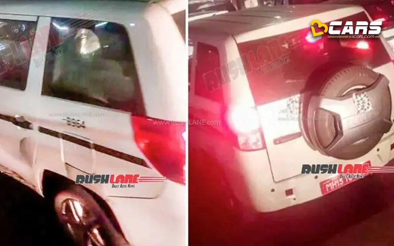 Mahindra bolero neo plus 9 seater spied on test