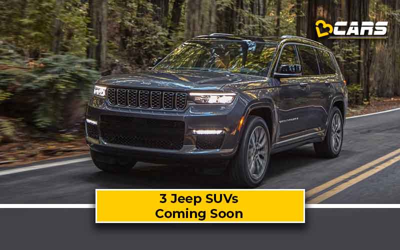 Upcoming Jeep SUVs in India 2022 - Compass Trailhawk, Meridian and Grand Cherokee