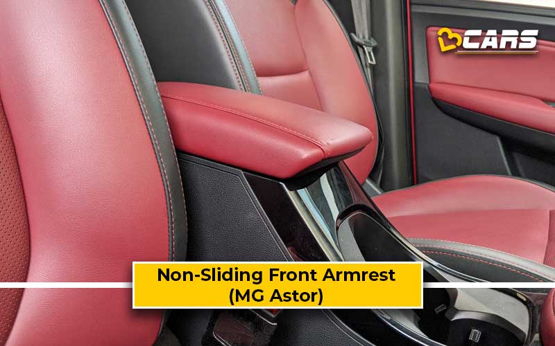 front armrest feature explained