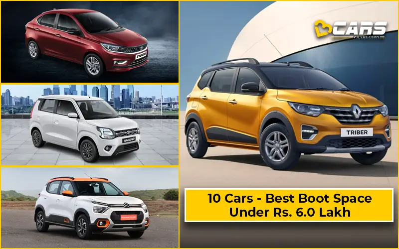 Top 10 cars with best boot space under 6 lakh
