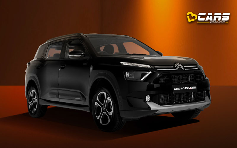 Citroen c3 aircross basalt dark editions launched full price list