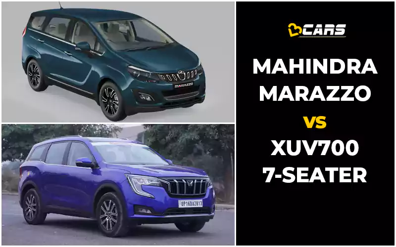 Marazzo Vs XUV700 7S