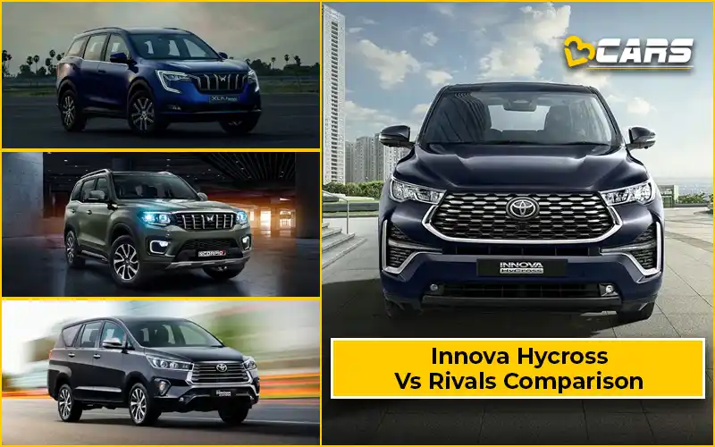 Toyota Innova Hycross Vs Rivals