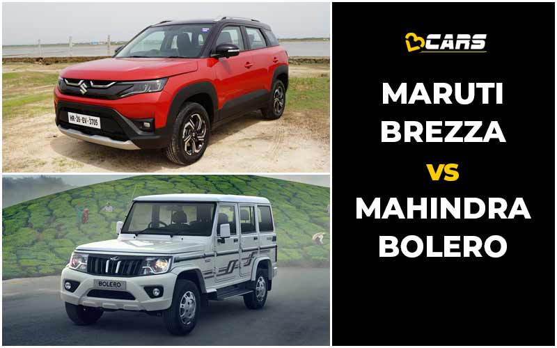 Maruti Arena Brezza v Mahindra Bolero