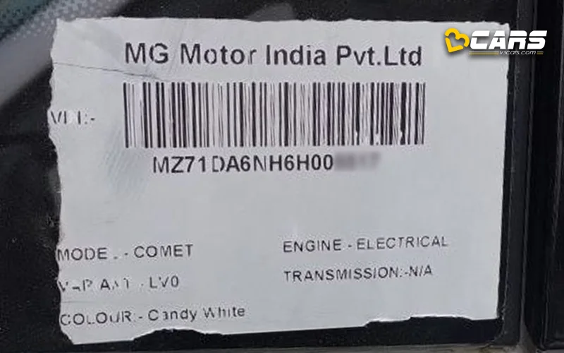How to decode mg vin number and find manufacturing date