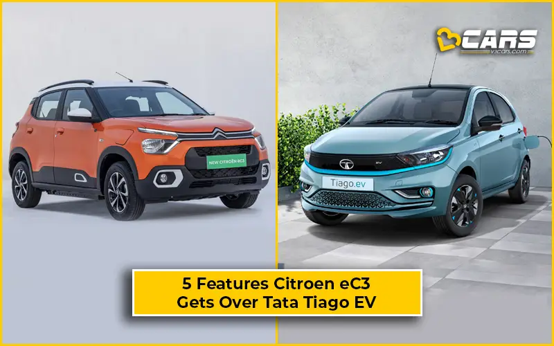 Features Citroen eC3 Gets Over Tata Tiago EV
