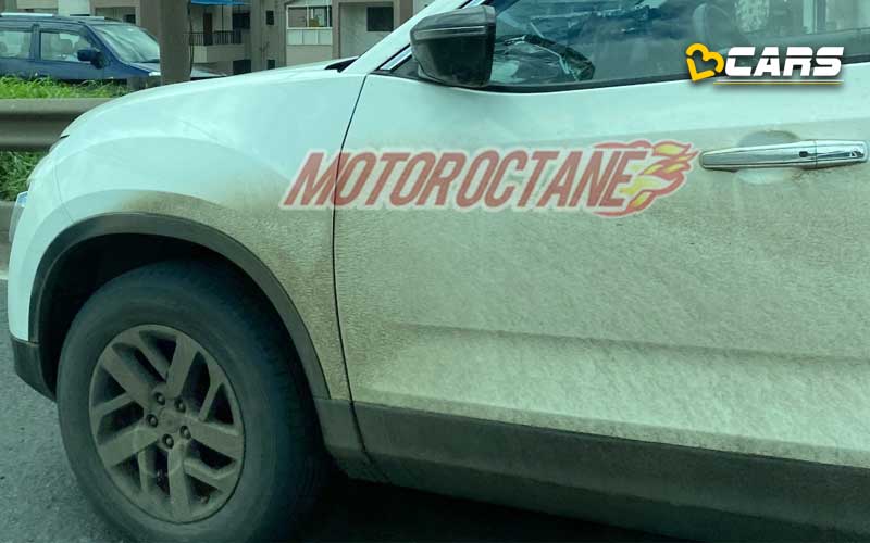 2022 tata harrier facelift spied with new features
