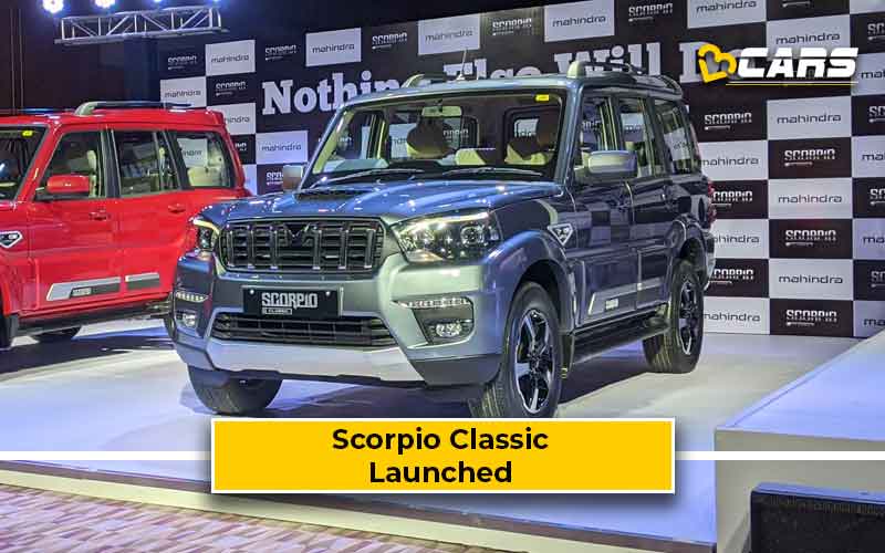 Mahindra Scorpio Classic 2022 Launched In India — Prices, Specs, Variants And Top Features