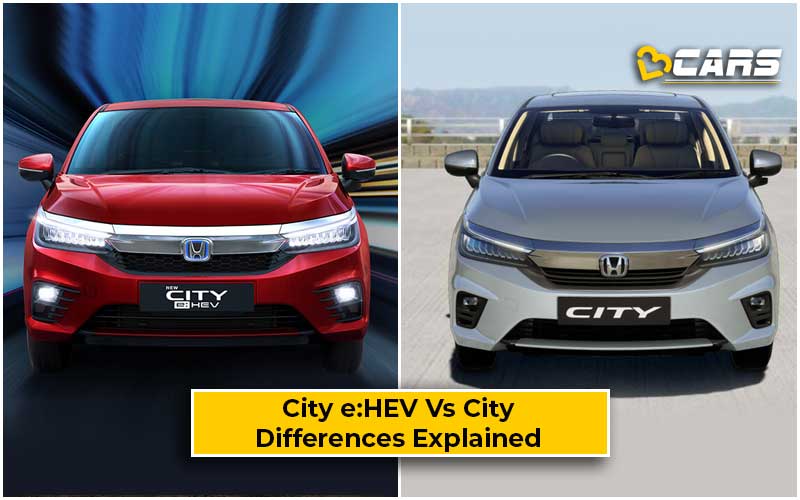 2022 Honda City e:HEV Hybrid Vs City