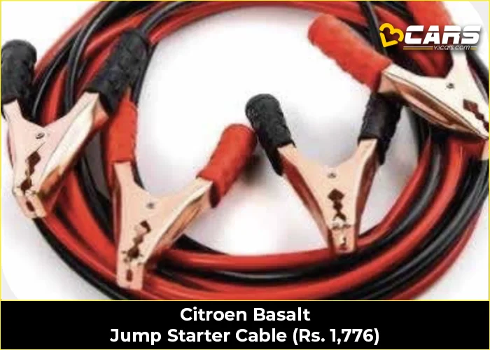 Citroen Basalt Jump Starter Cable (Rs. 1,776)