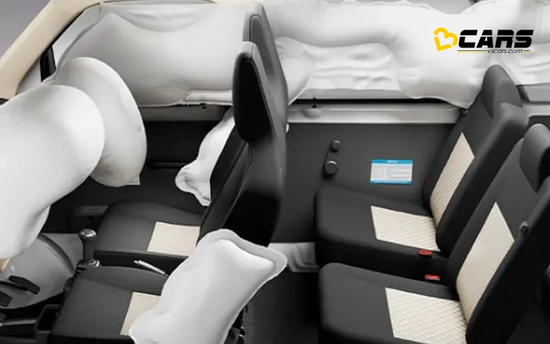 6 airbags standard