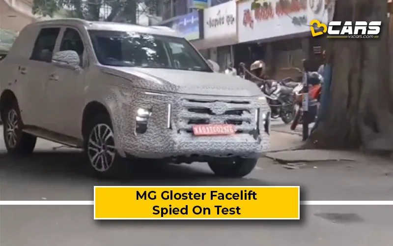 MG Gloster Facelift