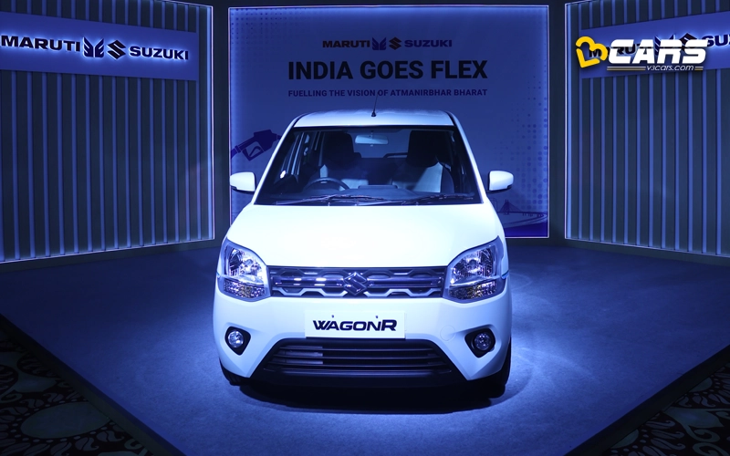 Maruti Suzuki WagonR Flex Fuel Front Exterior Design