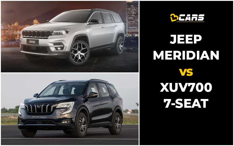 Jeep Meridian Vs Mahindra XUV700 7S