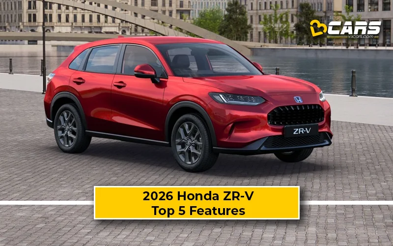Top 5 Features Of 2026 Honda ZR-V You Should Know About