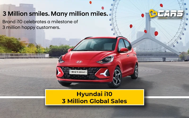 Hyundai i10 3 Million Global Sales