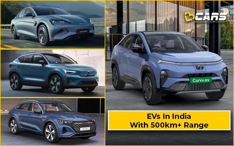 Electric Cars With 500 KM Range