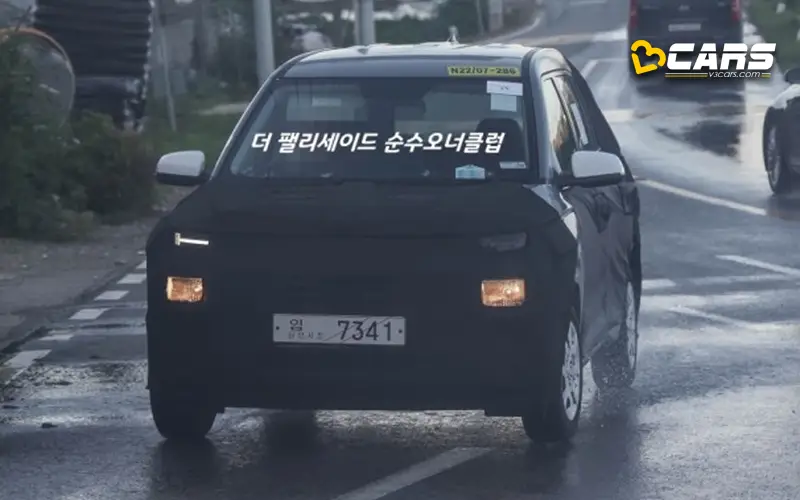 Hyundai grand i10 based small suv spied again
