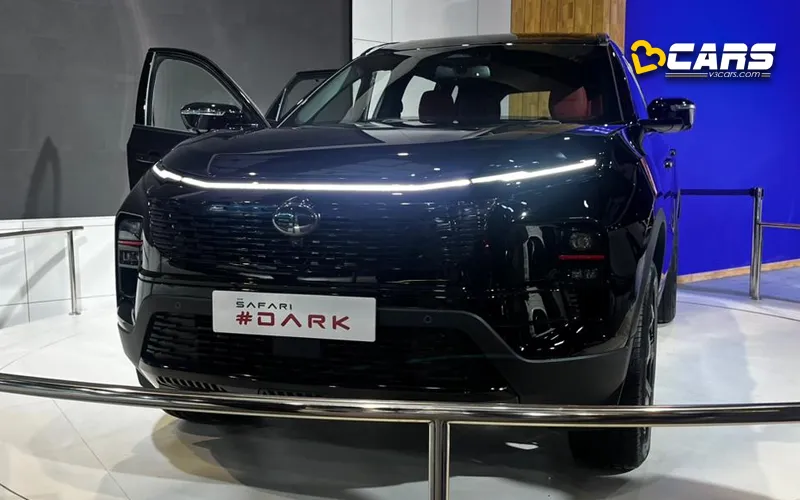2024 tata harrier ev concept showcased at bharat mobility global expo