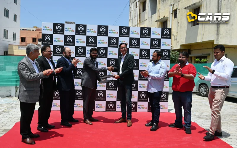 citroen and refex eveelz sign mou for 500 ec3 electric cars