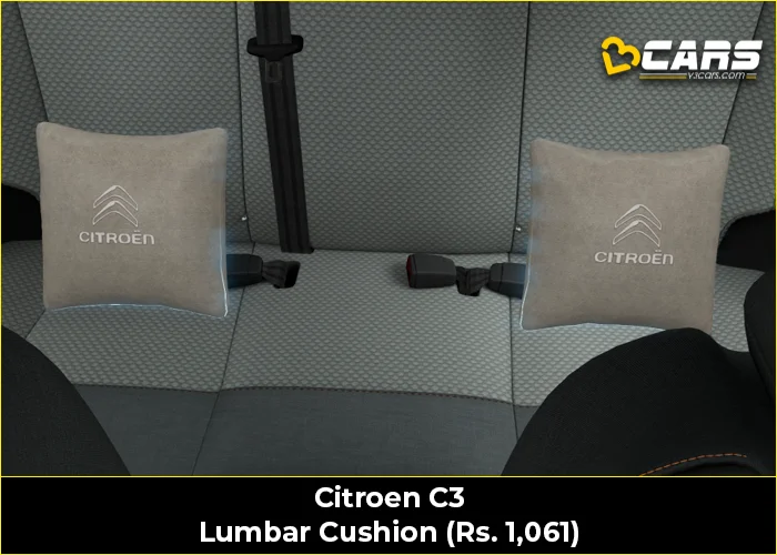 Citroen C3 Lumbar Cushion (Rs. 1,061)