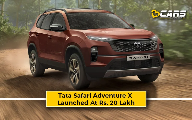 Tata Safari Adventure X Variants Launched; Variant Lineup Rejigged