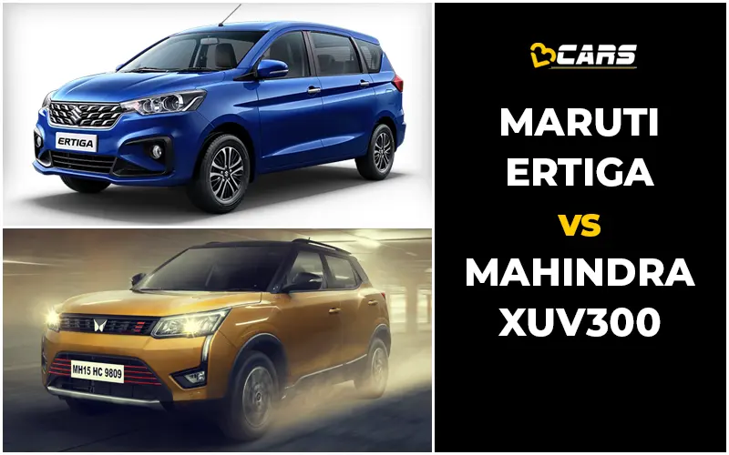 Ertiga vs XUV300