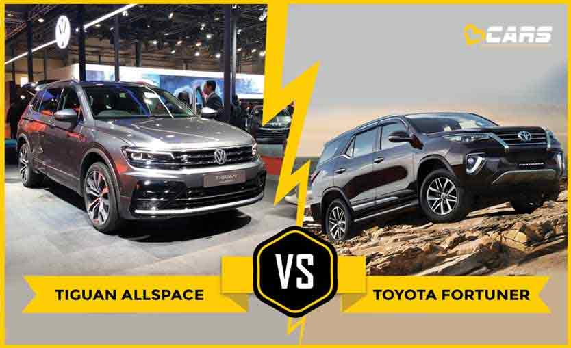 Volkswagen Tiguan Allspace vs Toyota Fortuner