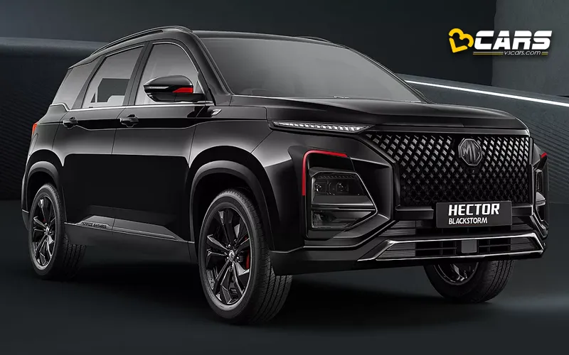 Mg hector black storm launched petrol diesel prices revealed
