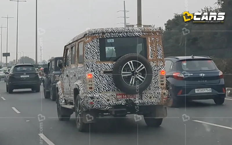 Force gurkha 5 door spotted launch soon