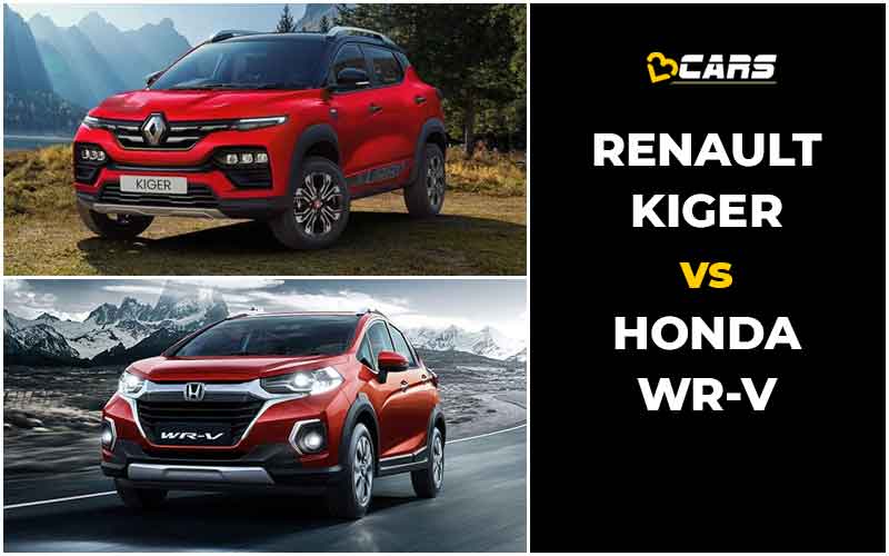 Renault Kiger Vs Honda WR-V