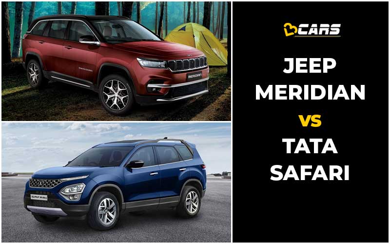 Jeep Meridian vs Tata Safari