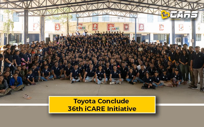 Toyota Kirloskar Motor Conclude 36th iCARE Initiative