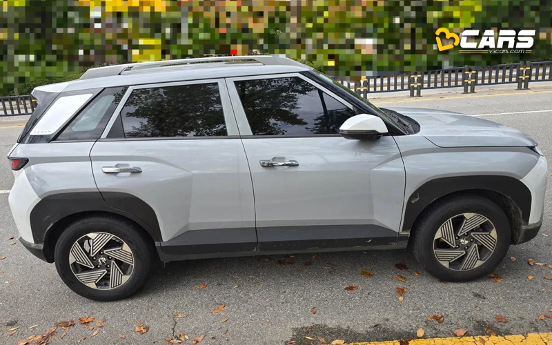 New hyundai venue 2026 spied undisguised ahead of launch