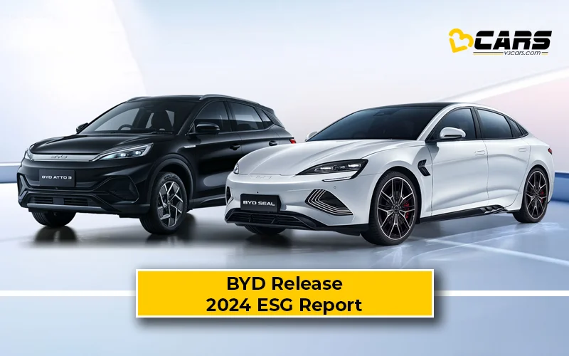 BYD Highlight Sustainability Efforts In 2024 ESG Report