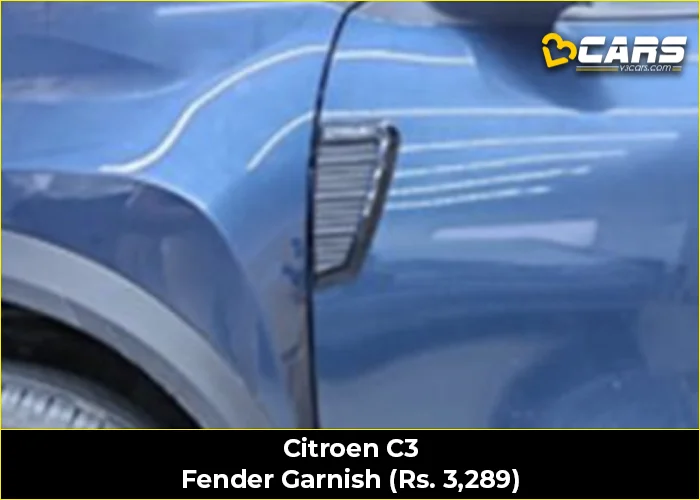 Citroen C3 Fender Garnish (Rs. 3,289)