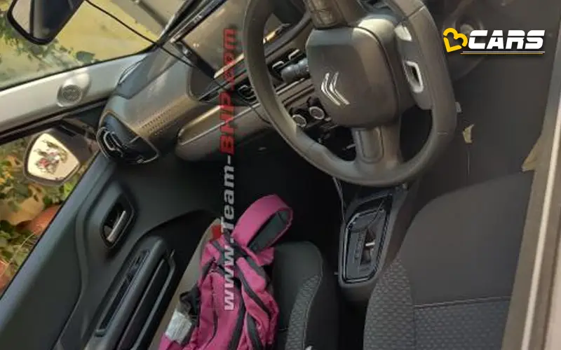 Citroen ec3 interior spied ahead of launch