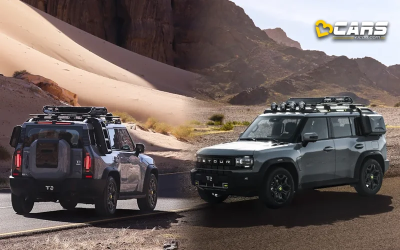 JSW Jetour T2 Exterior Design