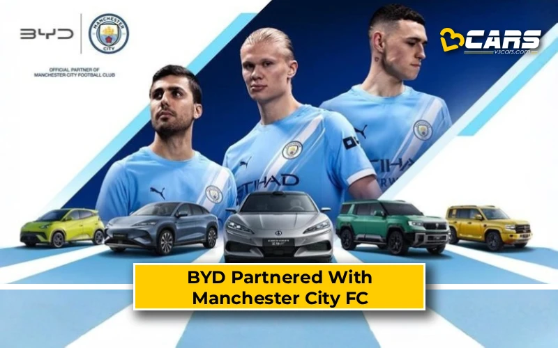 BYD Partnered With Manchester City FC