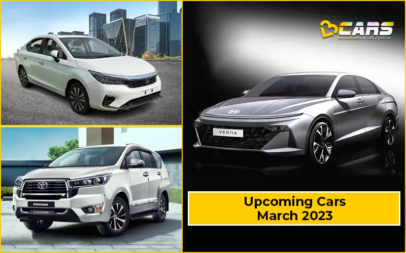 Upcoming Cars In March 2023