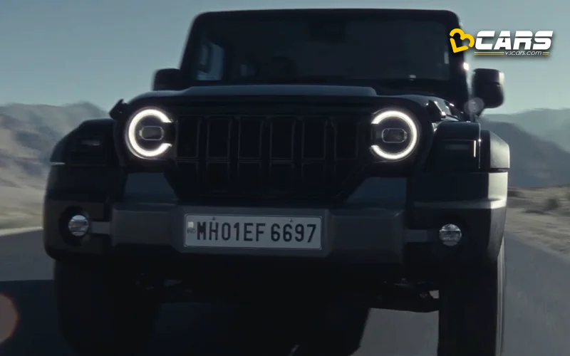 Mahindra thar roxx panoramic sunroof confirmed in new teaser