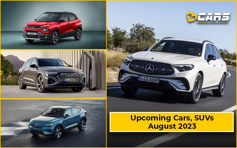 Upcoming Cars, SUVs In August 2023