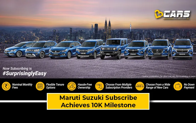 Maruti Suzuki Subscribe