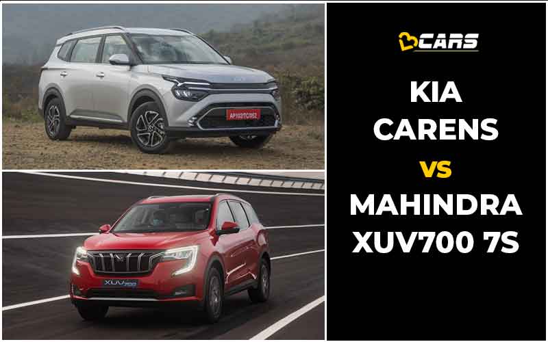 Kia Carens Vs Mahindra XUV700 7S