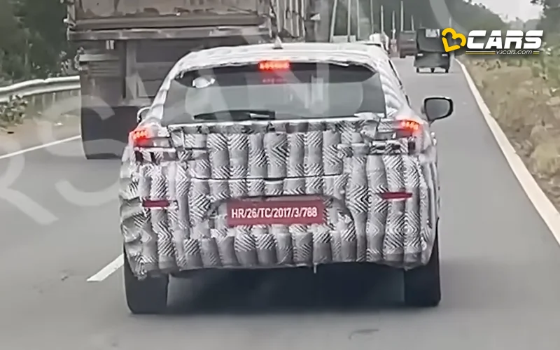 2026 Maruti Suzuki Baleno Facelift Rear Exterior Design