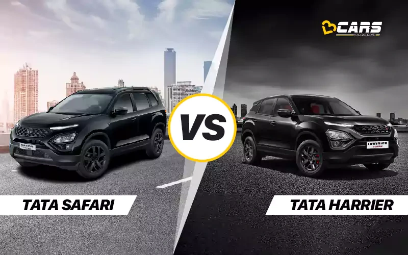 Tata Safari Vs Harrier