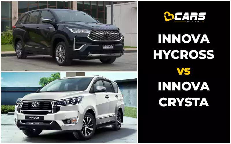 Innova Hycross Vs Innova Crysta