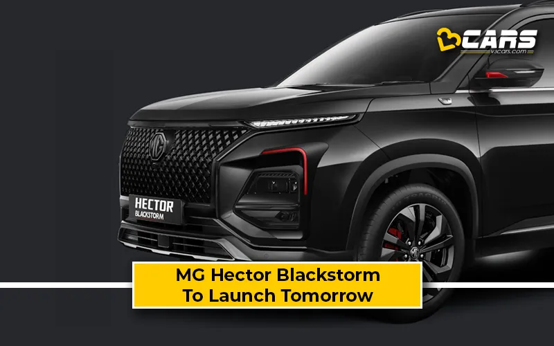 MG Hector Black Storm