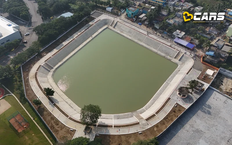 hyundai motor india foundation restore two ponds in irungattukottai village sriperumbudur