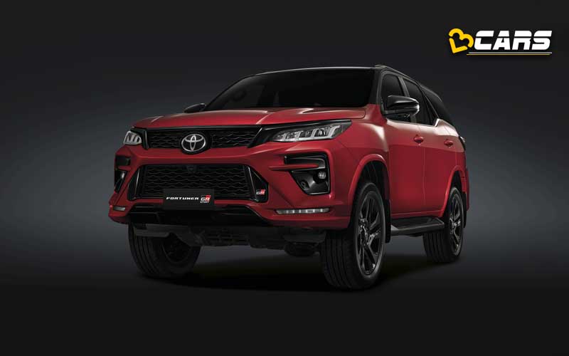 Toyota fortuner gr sport spied india launch